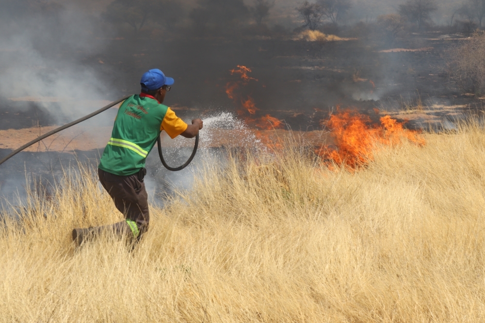 Brave volunteer firefighters put lives on the line Namibian Sun